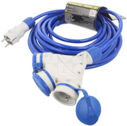kel Prelungitor alimentare 3 prize albastru 10m 16A (W-01200)