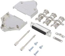 Amphenol Conector D-Sub 25-Pin Femelă pe Cablu (L17MHDM25+L77DB25SST)
