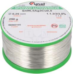 CYNEL Sârmă de lipit fără plumb 0, 25mm (SAC305-0.25/0.25)