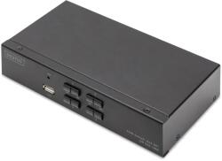 ASSMANN DS-12891 Întrerupător KVM USB 2.0 Negru 4K UHD 2160p (DS-12891)