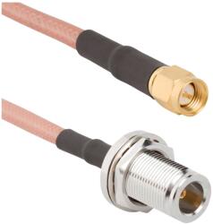 Amphenol Rf Cablu AMPHENOL RF SMA tată drept - N mamă 1m 50 095-902-530M100 (095-902-530M100)