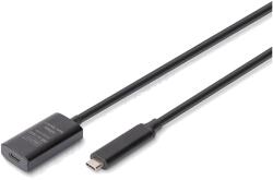 ASSMANN Repeater USB 3.2 Gen 2 DA-73112, Amplificator Semnal 5m Negru 5Gbps (DA-73112)