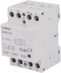 ISKRA Contactor 4-polar 63A 230VAC NC x2 NO x2 ISKRA (30.045.523)
