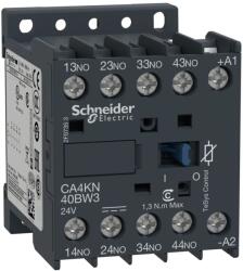 Schneider Electric Contactor 4P NO 24VDC 10A DIN CA4KN40BW3 (CA4KN40BW3)