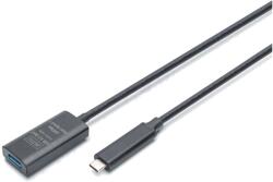 ASSMANN Repeater USB 3.2 Gen 2 DIGITUS DA-73113, Amplificator 5m Negru 5Gbps (DA-73113)