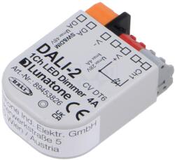Lunatone Alimentator Pulsatoriu LED Lunatone DALI 1CH 12-28V 4A IP20 40x28x14mm (DALI 1CH LED DIMMER 4A 12-24V)