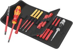 Wera Kit şurubelniţe izolate 1kVAC WERA, 18 bucăți, geantă (05006613001) Surubelnita