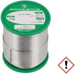 BROQUETAS Sârmă de lipit fără plumb 1mm (ECO 4 B2.1 1,0MM 250G)