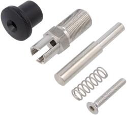 Elesa+ganter Bolţ de fixare Filet M20 Mat. 12mm din oţel inoxidabil (GN 817.8-12-15-C-NI)