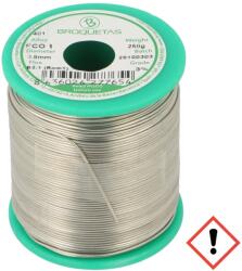 BROQUETAS Sârmă de lipit fără plumb 0, 8mm 0, 25kg ECO 1 (ECO 1 (SNCU1) FLUX B2.1 0,8 MM 250G)