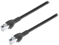 Belden Cablu patch RJ45 Belden SF/UTP Cat 5e 3m litat PVC negru (CA00613.00C03)