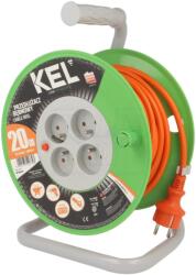 kel Cablu prelungitor bobinat 20m, 4 prize (W-98428)