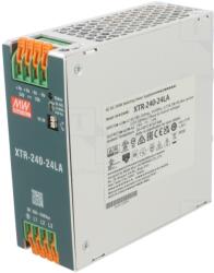MEAN WELL Alimentator Pulsatoriu MEAN WELL XTR-240-24LA 240W 24VDC 0-10A pentru Șină DIN (XTR-240-24LA)