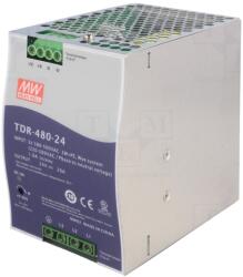MEAN WELL Surse de alimentare pe șină DIN 480W 24VDC (TDR-480-24)
