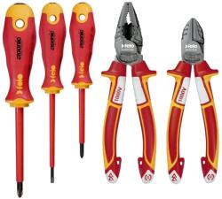 Felo Set unelte FELO 41395199: Cleşti şi şurubelniţe izolate pentru electricieni (41395199) Trusa unelte