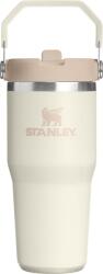 STANLEY Cana termica Iceflow Cream cu maner si pai, 410 ml (10-12045-0115)