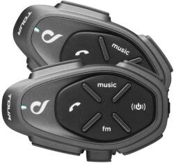  Interphone TOUR HD Motorbike intercom 1500 m 2 pcs Black