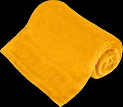 Teesa Pătură din fleece 150x200 cm TEESA - galbenă (L-TSA8901-3) Patura