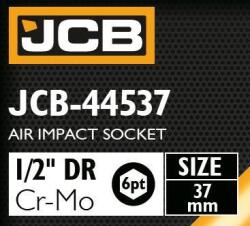 JCB Accesoriu de Impact 1/2" 37 mm 6-Face Cr-Mo pentru Cheie cu Prindere (FS-59464) Cheie tubulara