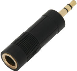  Adaptor jack: Conector 3, 5-F, 6, 3 GOLD STEREO (3233-)