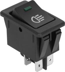  Inne Conector comutator 12V cu întrerupător de lumină cu diodă verde (L-PRK0180G)