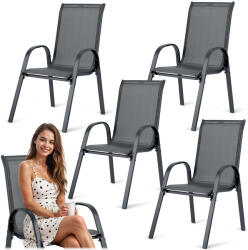 Sofotel Scaune de grădină din textile Sofotel SO-980 set de 4 bucăți (J-298001-4)
