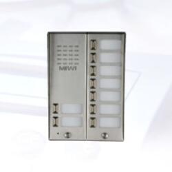 Urmet 5025/9D - Caseta exterioară cu 9 butoane și acoperiș - Miwi-Urmet (EC-08958)