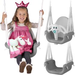 Ricokids Leagăn pentru copii 3 în 1 Ricokids gri și alb (J-770200) Leagan