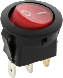  Comutator basculant 230V roșu 4252 (4252)