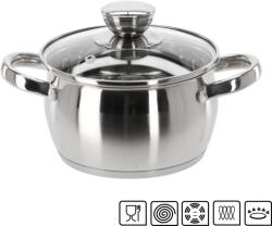 Chomik Oală din inox cu capac 1, 5 L 16 cm Belly *3110 (CH-KIR3110)