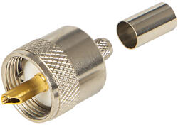  Conector UHF/UC1 cu manșon pentru cablu RG59 (3044-)