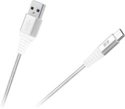 Rebel USB A - USB C 1m alb RB-6001-100-W (RB-6001-100-W)