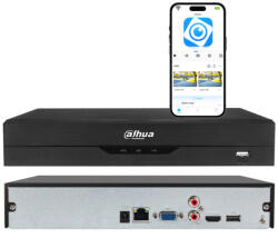 Dahua NVR4104HS-EI - Recorder IP cu 4 canale, până la 16MP, 1xHDD, H. 265+, Ai - DAHUA (EC-31261)