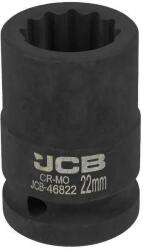 JCB Cap de impact JCB 3/4" 22mm 12-fațete Cr-Mo cheie tip nas (FS-59844) Cheie tubulara