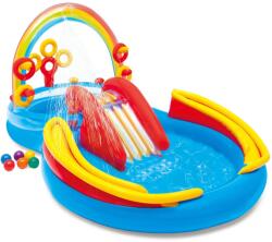 Intex Teren de joacă gonflabil Curcubeu 297 x 193 x 135 cm INTEX 57453 (57453) Castel gonflabil