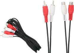 RCA : 2xWT/2xGN 3m (0476-)