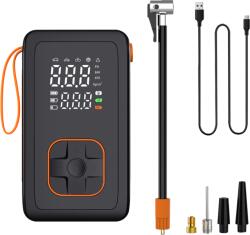 CHOMIK Pompă portabilă cu acumulator / Powerbank 7, 4 V pentru mașină / bicicletă / minge *2596 (CH-AIR2596)