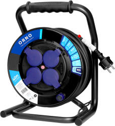 ORNO Tambur de prelungire cablu 40m, 4 prize IP44 (O-OR-AE-13294_40M)