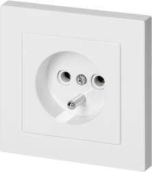 ORNO Priză modulară încastrată 2P+E Malta 16A, 250V, PT-16M, albă (O-FMS-105_W)