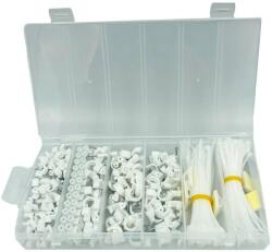 WMC Set de fixare a cablurilor 328 buc (FS-45767)