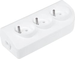 ElgoTech Priză de rețea 3x 230V albă GN-30 (L-URZ3270)