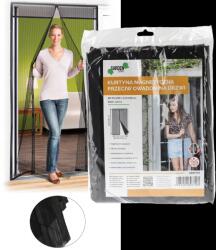 Garden Line Plasă magnetică împotriva insectelor pentru uși 80/90/100 x 210/220 cm neagră *7723 (CH-HEB7723)