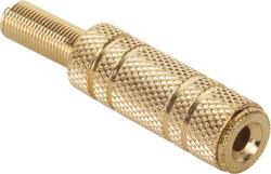 Cabletech Conector jack 3, 5mm priză stereo placată cu aur GNI0015S (GNI0015S)