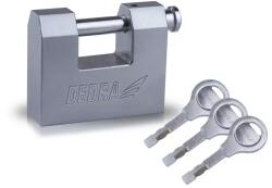 Dedra DEDRA-EXIM Lacăt cu bolț din fontă nickelată 70mm DEDRA 11U142 (11U142)