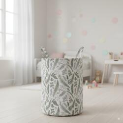 Chomik Coș pentru rufe/jucării 30 x 42 CM rotund frunze VEL. S *4953 (CH-NIZ4953)