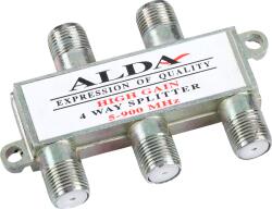 Cabletech Distribuitor antenă 1x F la 4x ieșire ZLA0372 (ZLA0372)
