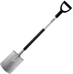 DEDRA-EXIM Lopată dreaptă cu mâner metalic 80B006 (80B006) Sapa de gradina