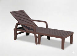 Garden Line Scaun de grădină 192x66x33 cm brun închis*6423 (CH-ZUM6423)