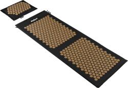 Rebel Saltea de sănătate ECO cu țepi pentru acupresiune cu pernă, 130x50cm, XXL, țepi aurii, Rebel Active (L-RBA-6013-GL)
