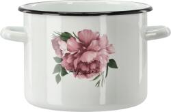 Chomik Oală Emailată 4, 5 L 20 cm Albă Pivniță Laura *9211 (CH-EMA9211)